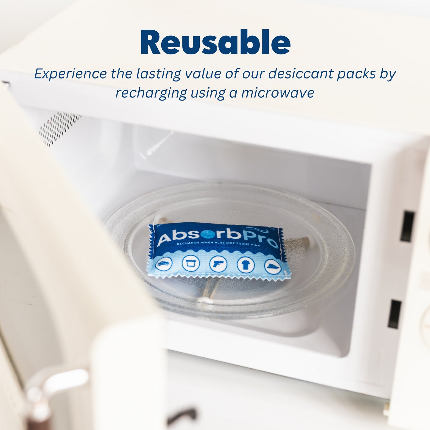 Absorb Pro - 100g Rechargeable Dehumidifier Bag