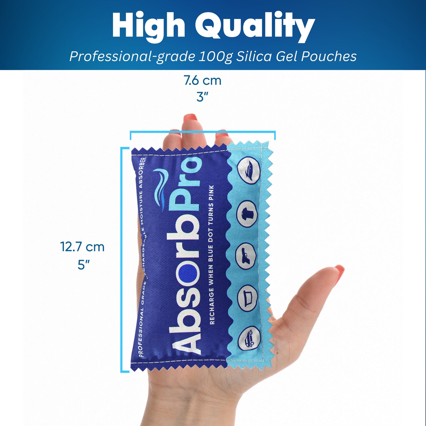 Absorb Pro - 100g Rechargeable Dehumidifier Bag